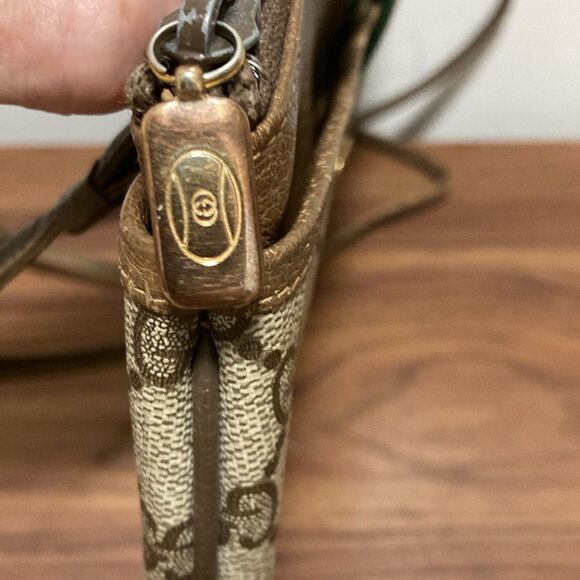 Authentic Gucci Vintage GG Monogram Shoulder/Crossbody Bag. 1980’s. - Picture 7 of 16